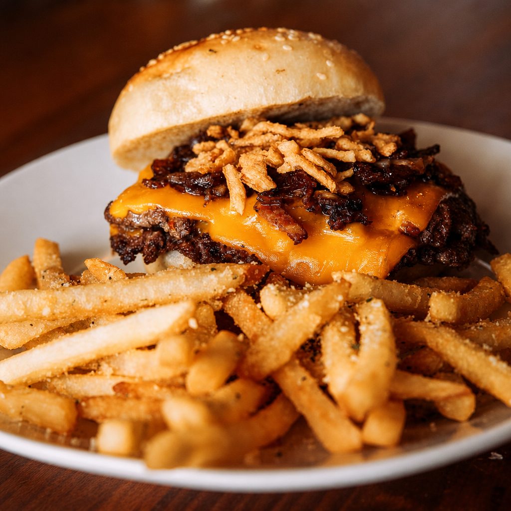 Double Smash Burger.