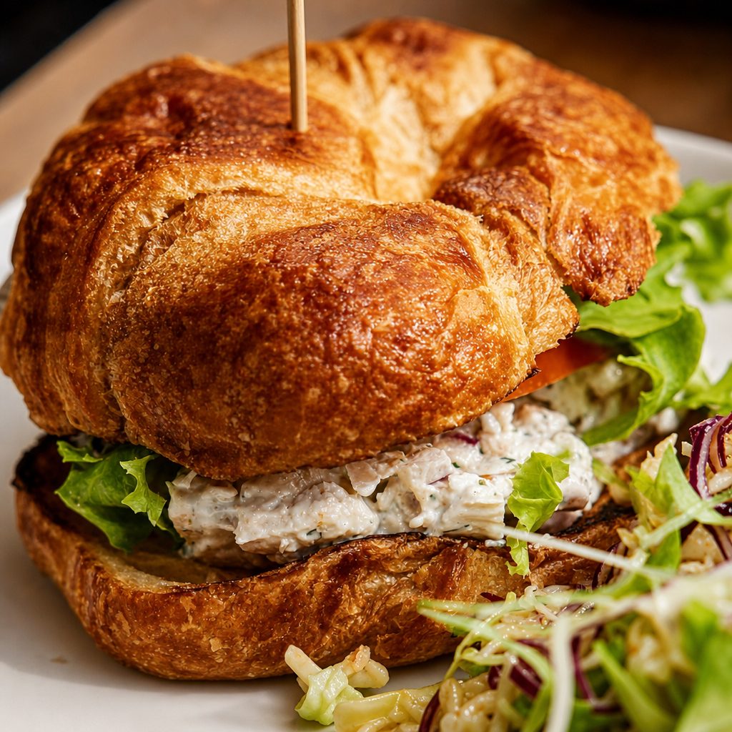 Chicken Salad Croissant.