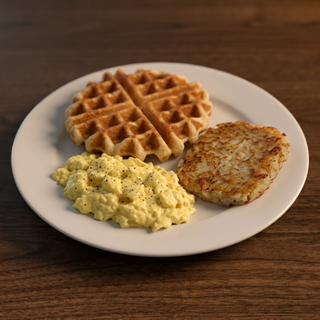 Belgian Pearl Sugar Waffle Plate